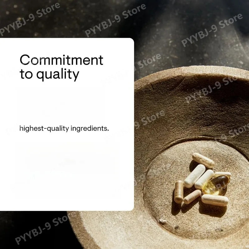 Multivitamin & Mineral Supplement Daily Nutritional Support Formula High-Quality Ingredients 60 Capsules Gluten Dairy & Soy Free